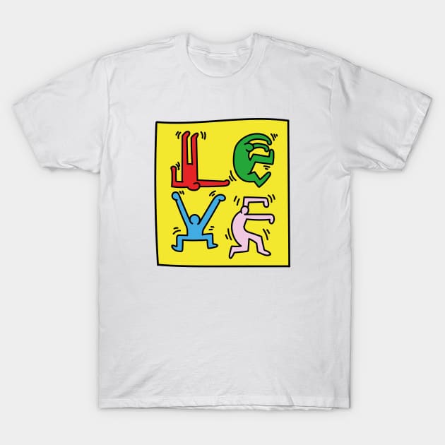 Love T-Shirt by Alberto83aj